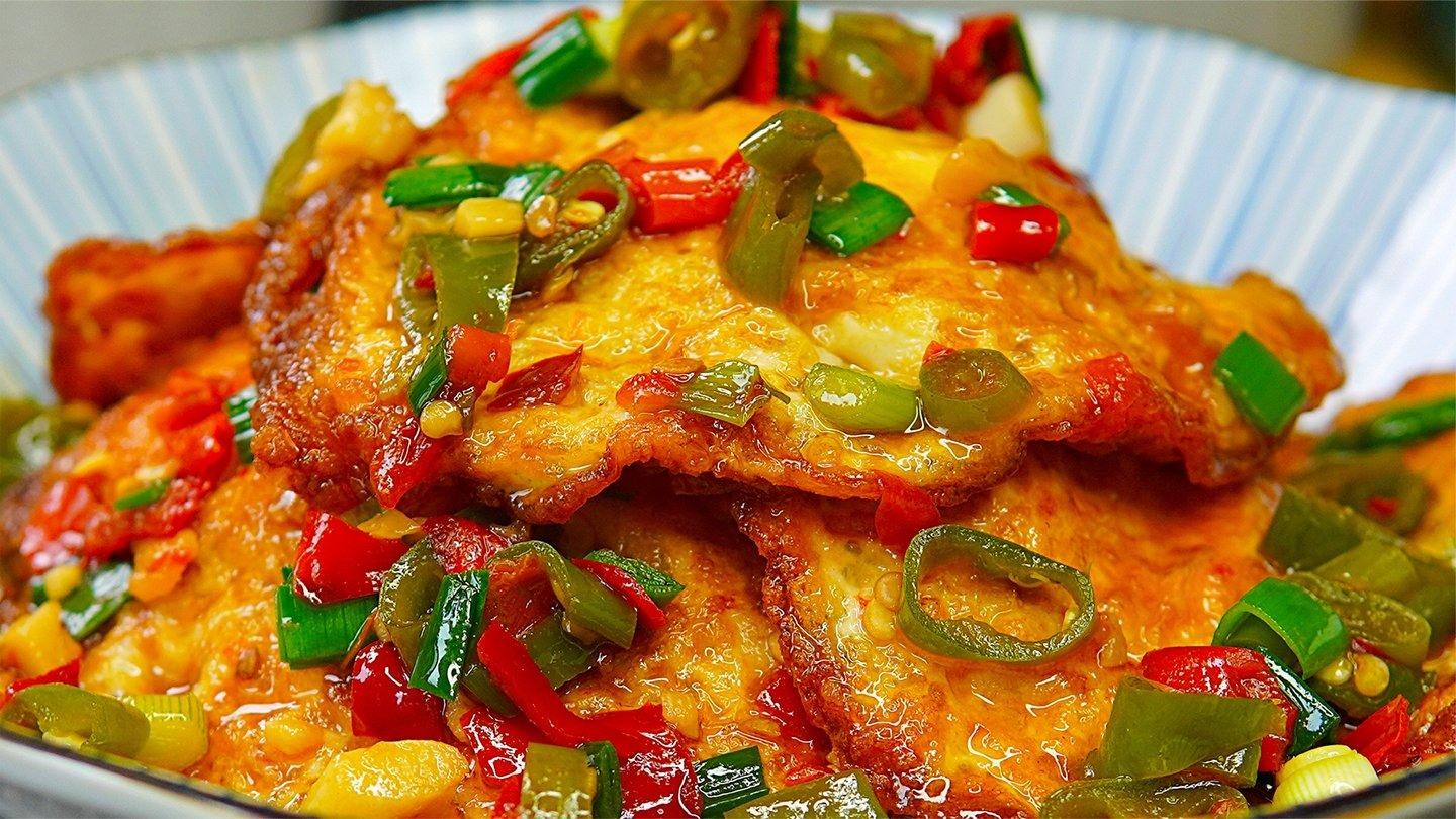 如何做剁椒荷包蛋,香辣开胃