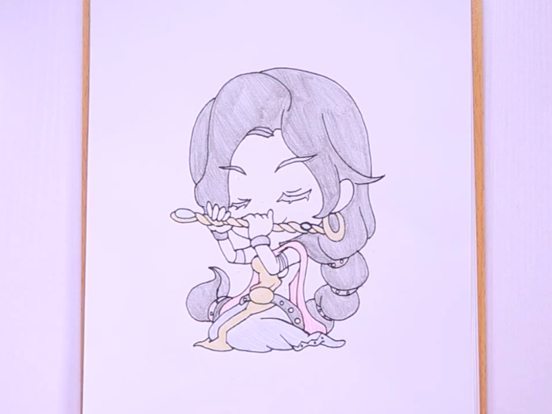 简笔画索拉卡容易上手