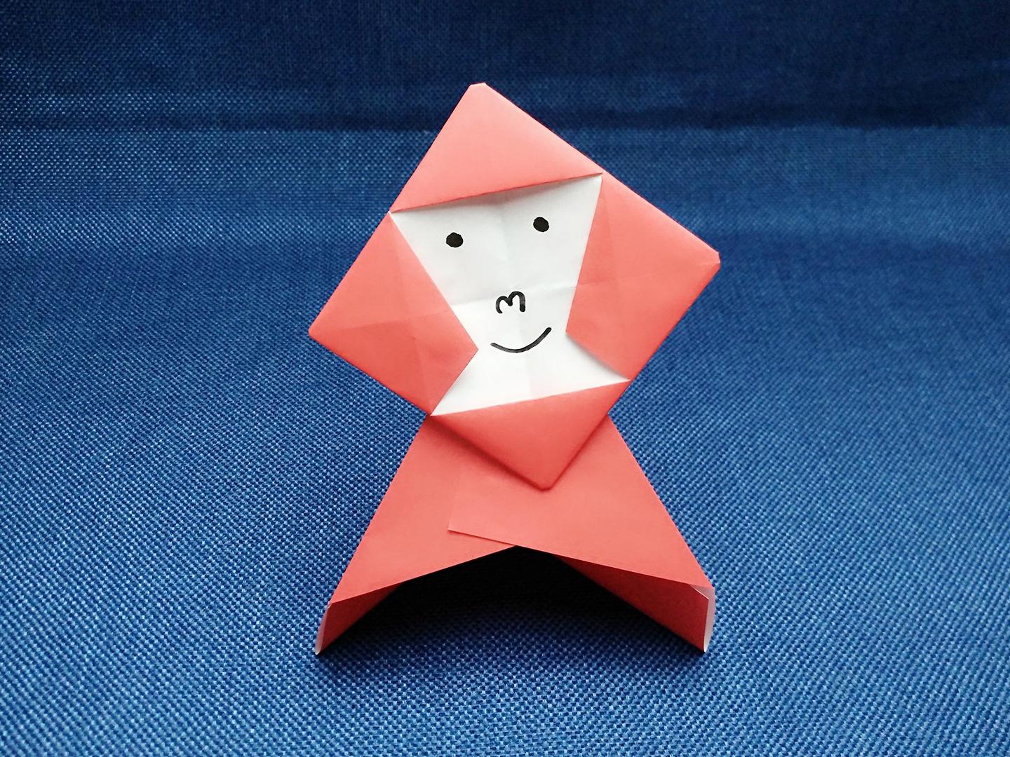 快乐的大猩猩折纸教程