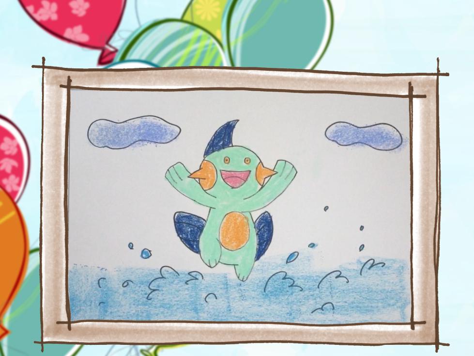 卡通画沼跃鱼几分钟就学会啦