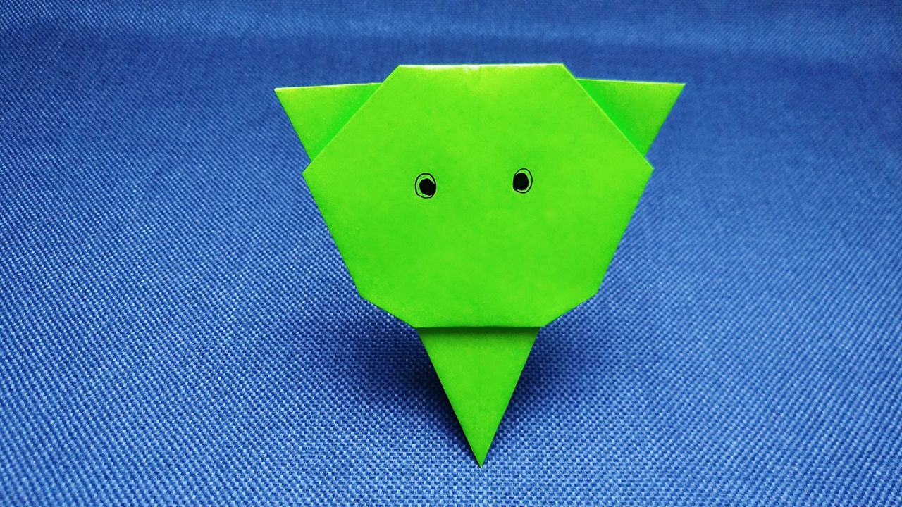 折纸大象头好玩又有趣