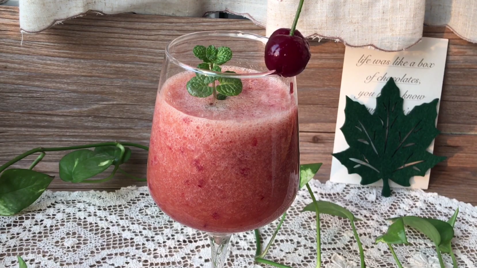 樱桃苹果汁怎么做