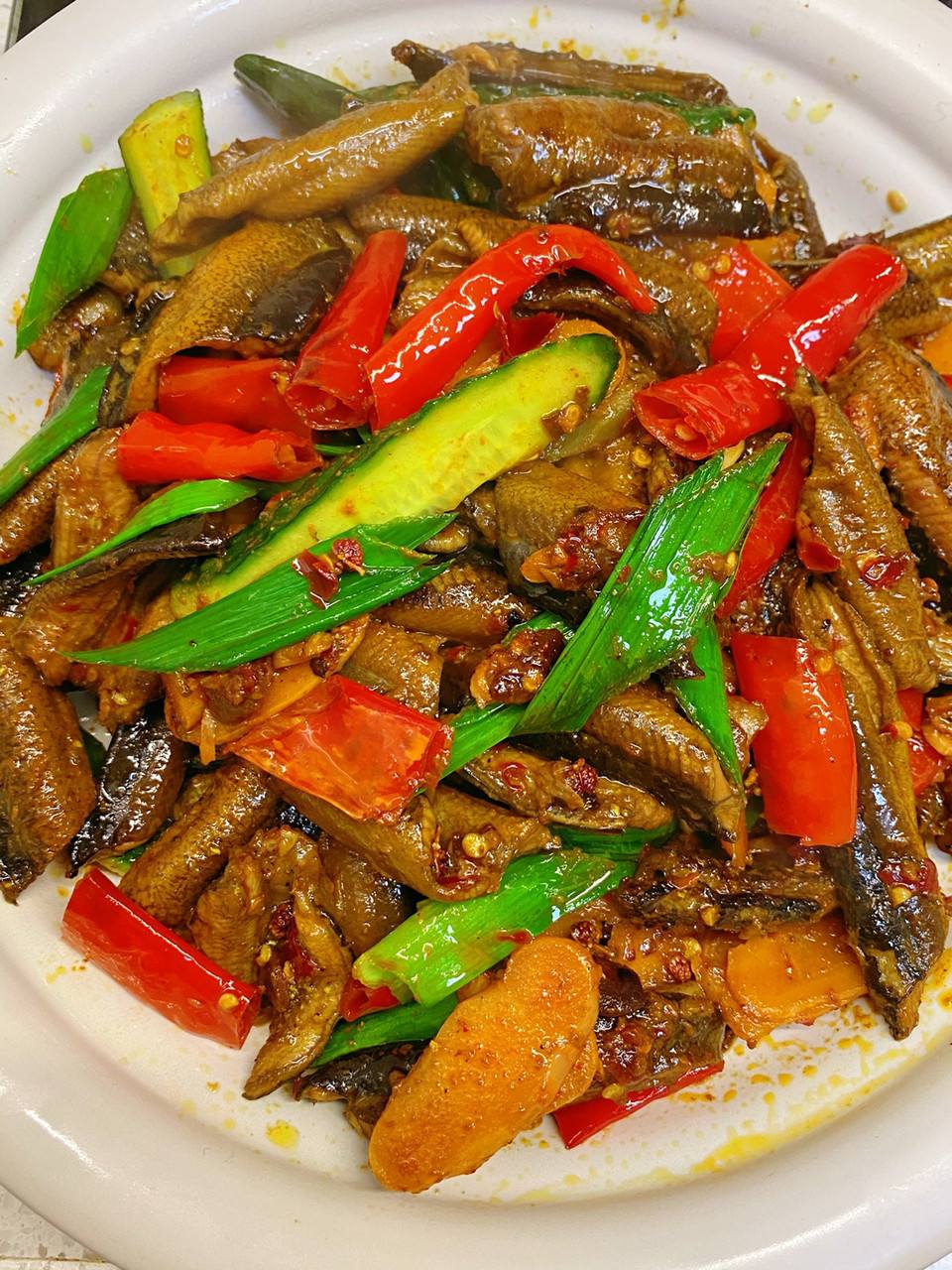 泡椒火爆鳝鱼的做法