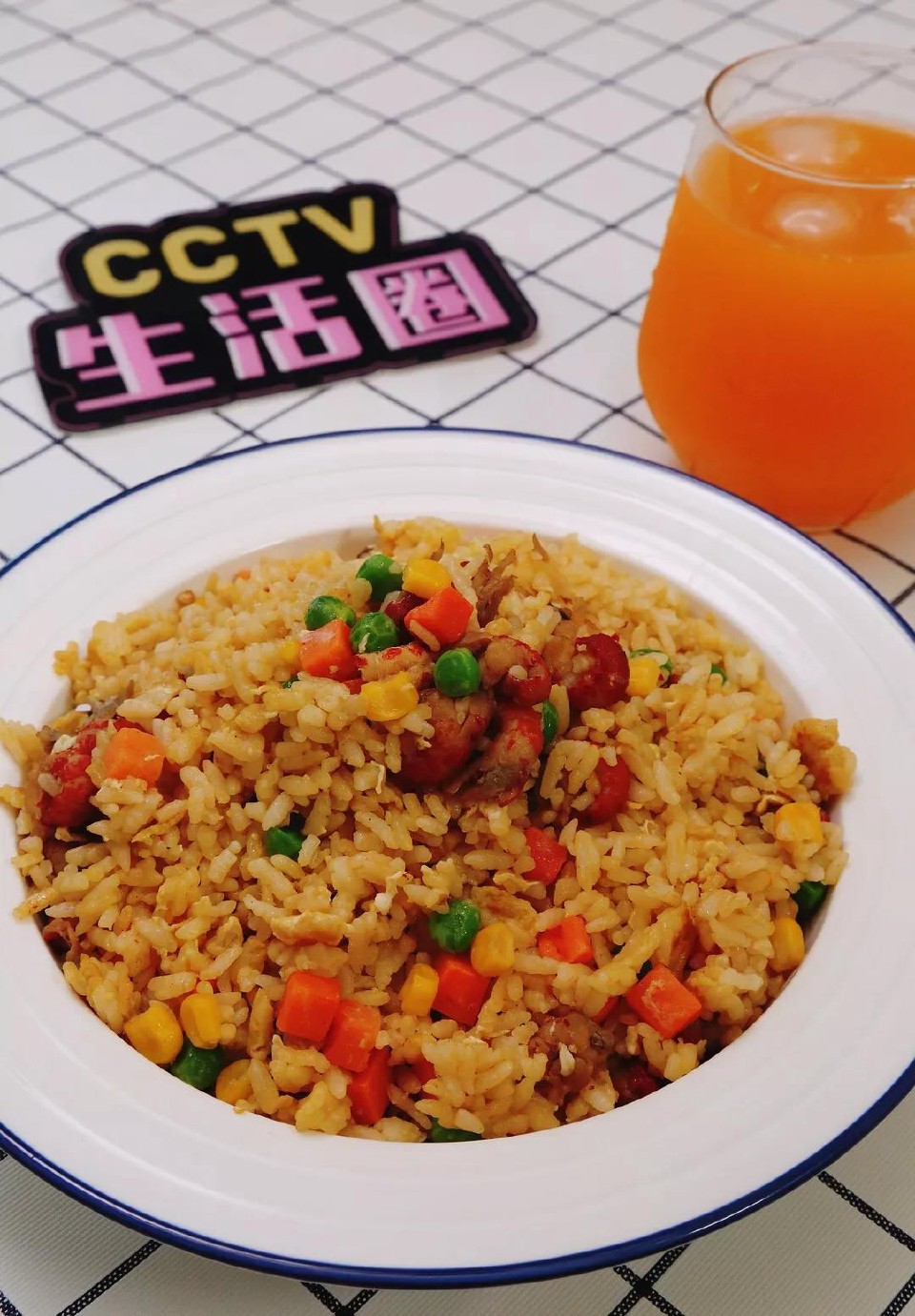 小龙虾蛋炒饭的做法