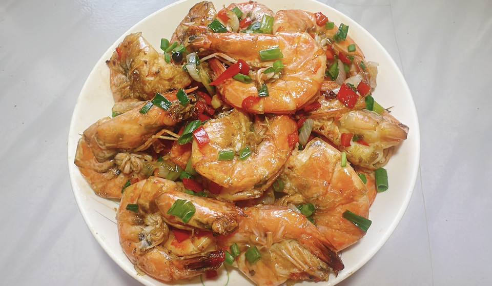 蒜香椒盐大虾怎么做