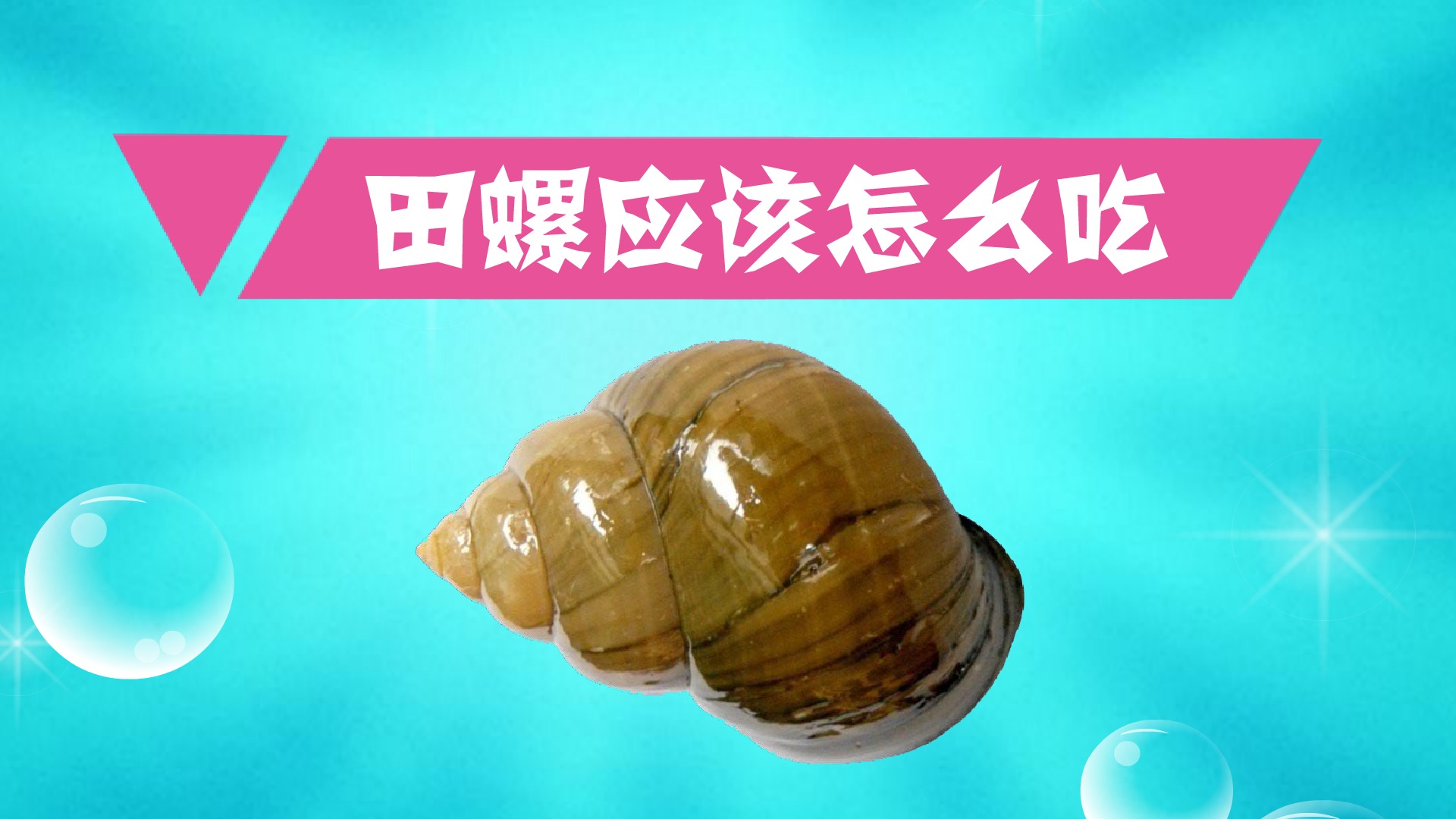 田螺应该怎么吃