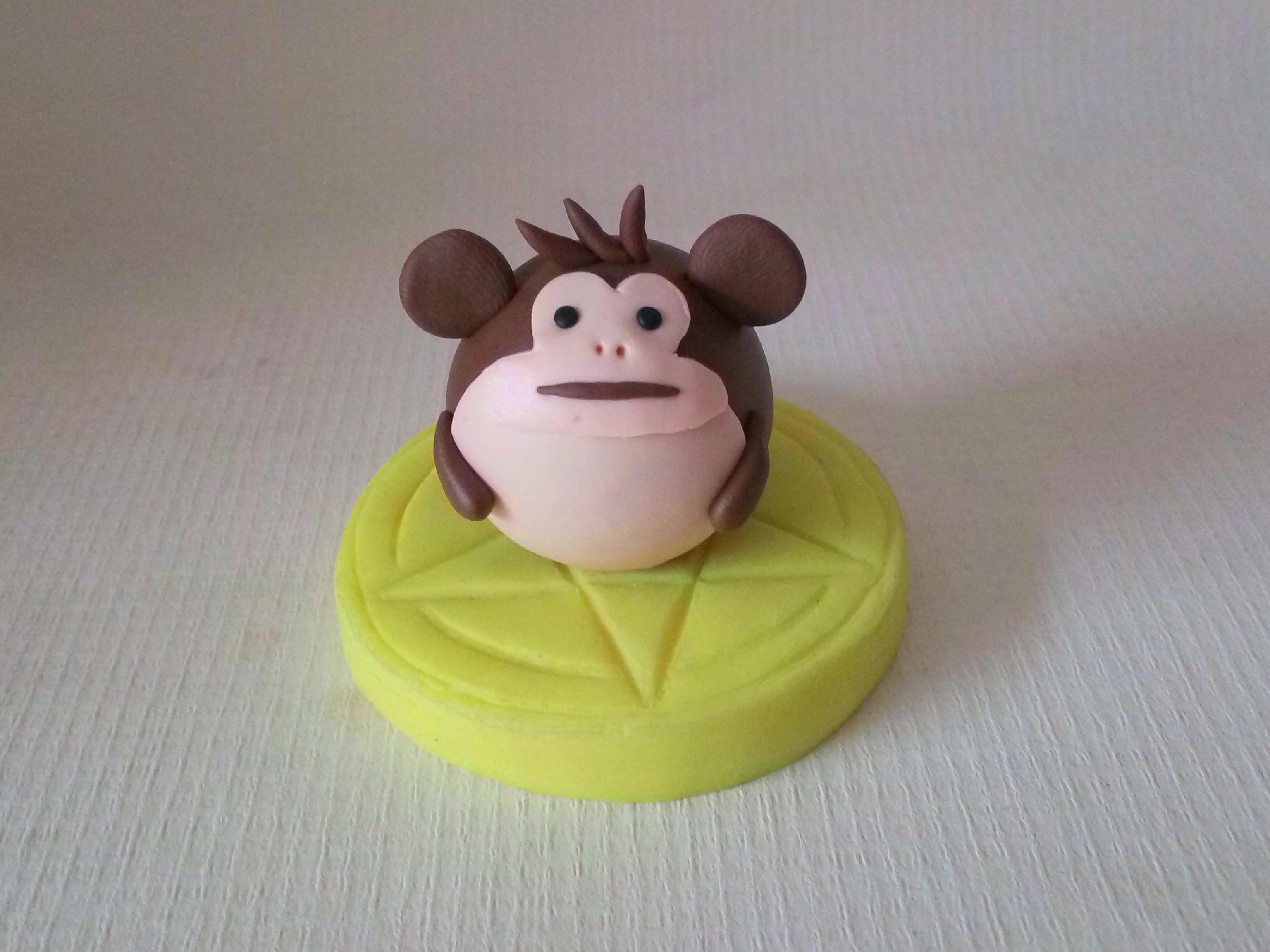 粘土制作猴子简单学会