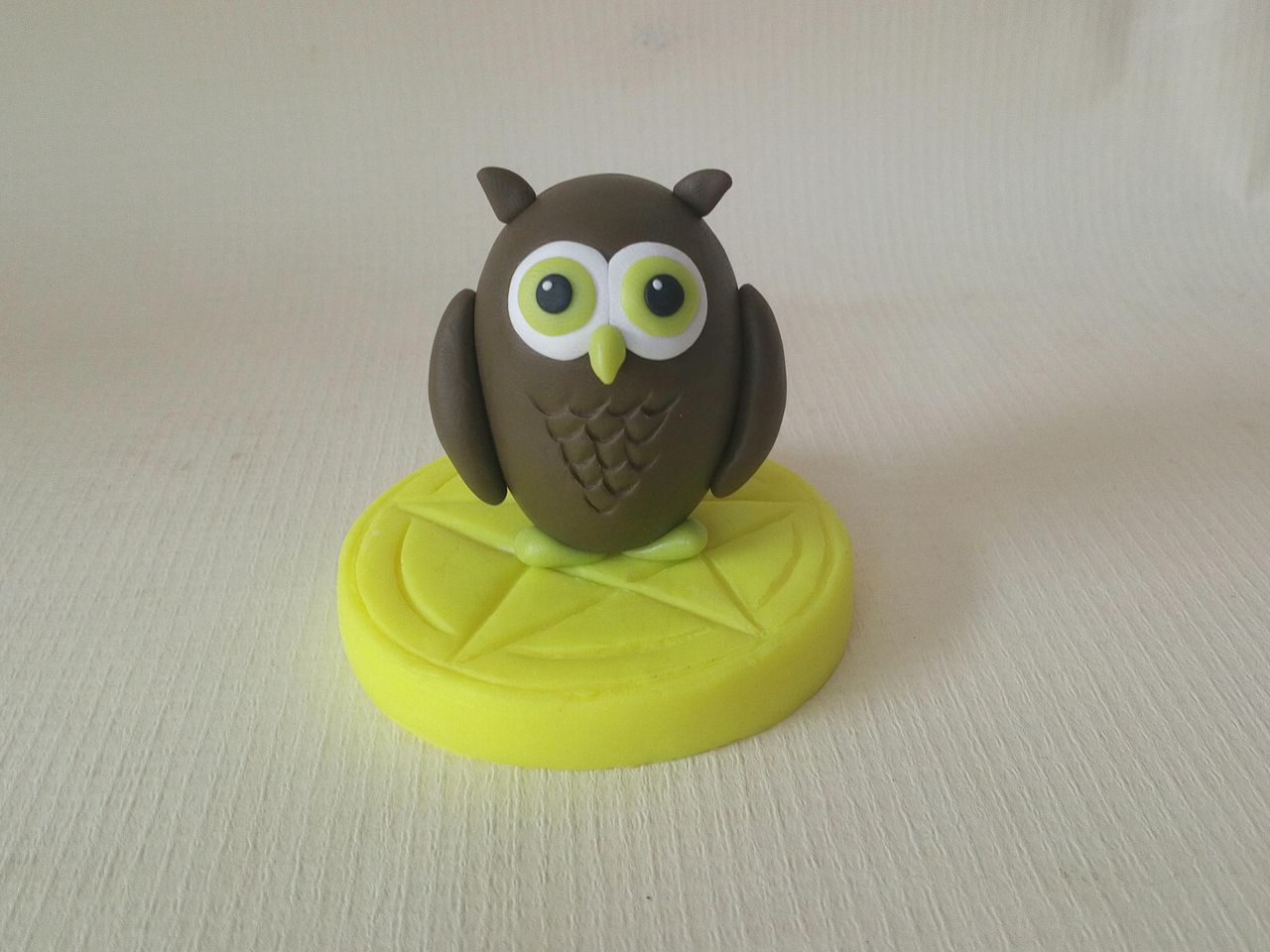 做粘土猫头鹰的教程