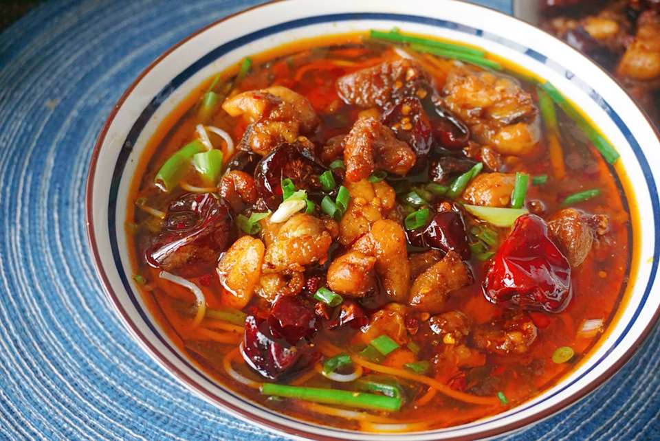 重庆辣子鸡米线怎么做