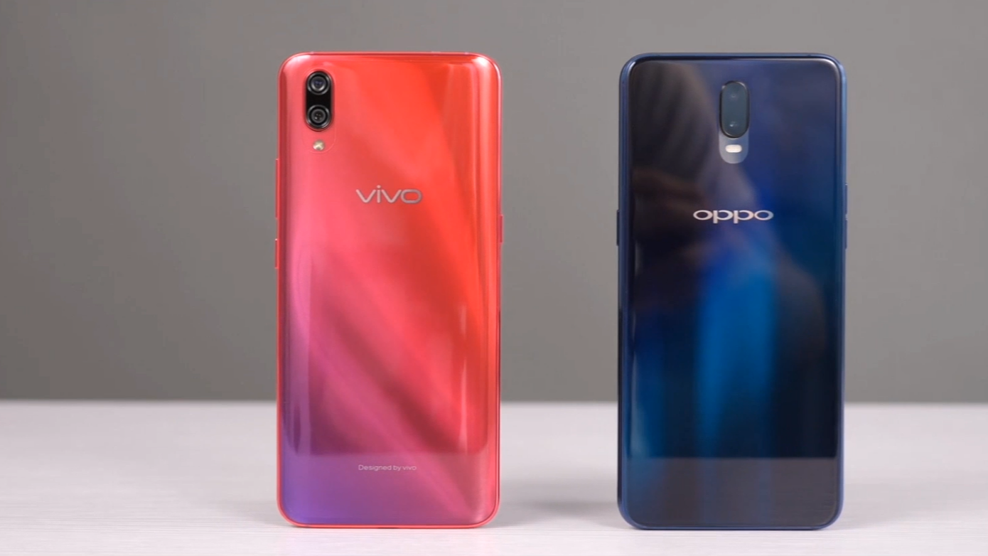 vivox23和oppor17怎么区分?