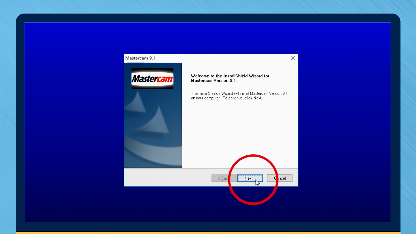 如何安装mastercam 9.