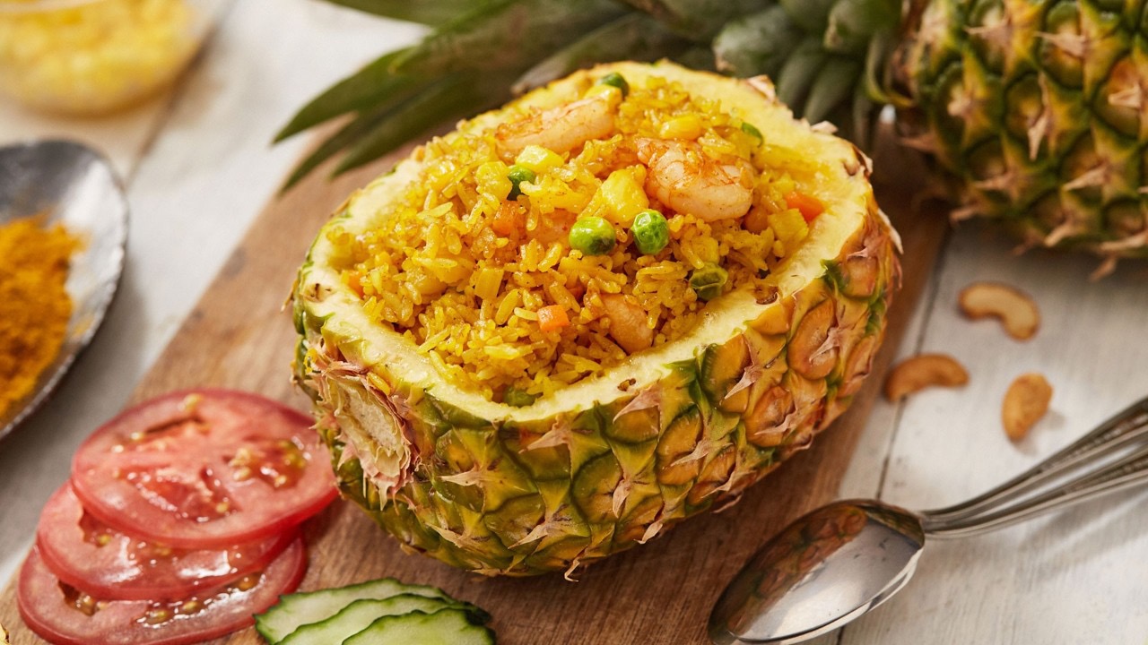 如何做泰式菠萝炒饭?
