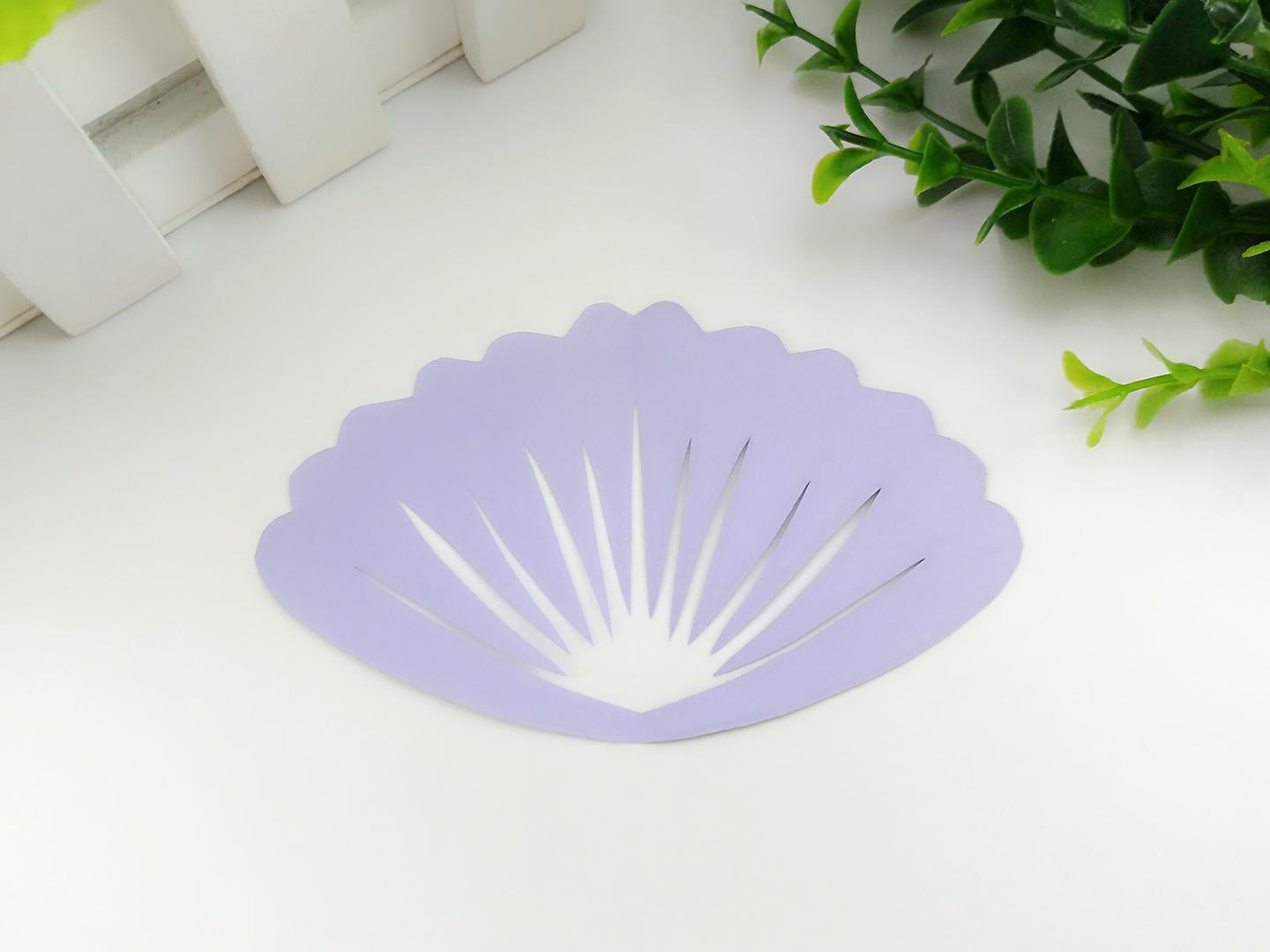 简单又有趣的创意贝壳剪纸教程