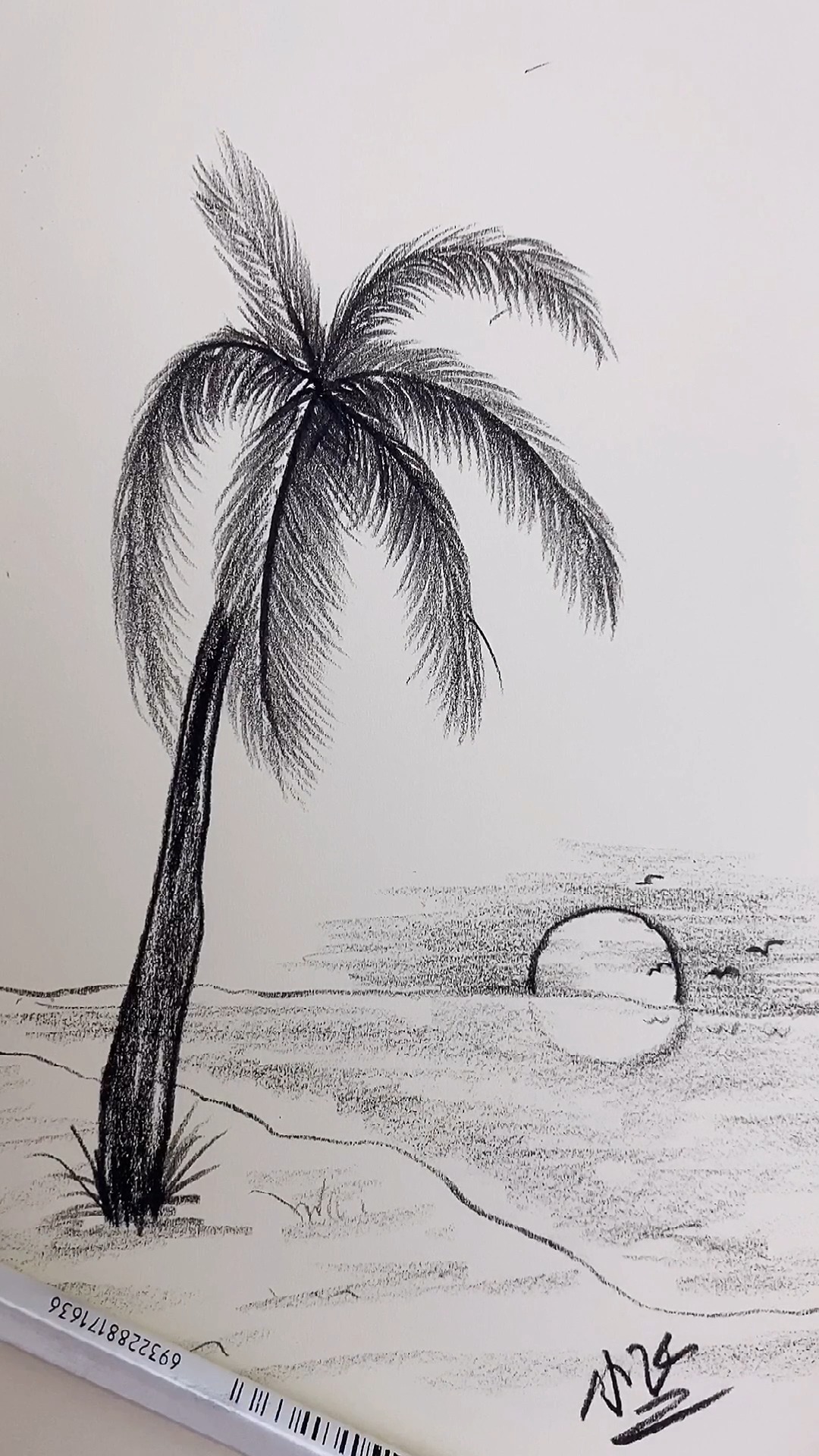 怎么画好一幅简单的海边风景画