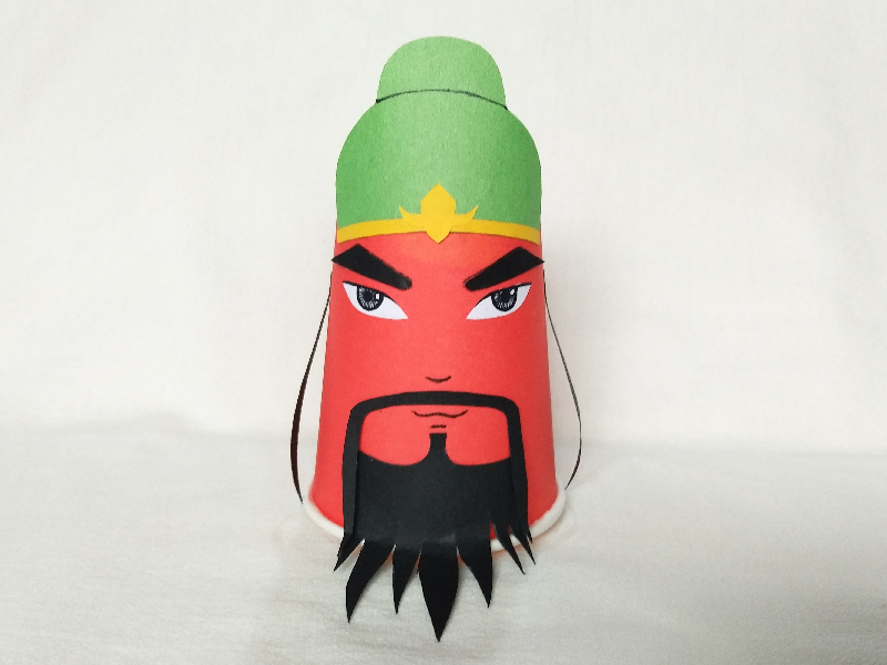 纸杯工艺关羽怎么做