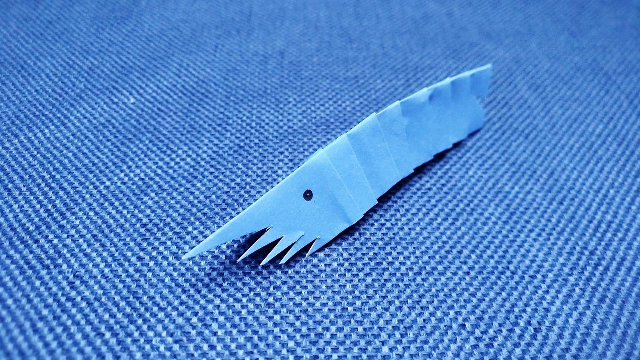 速学儿童折纸创意简易虾