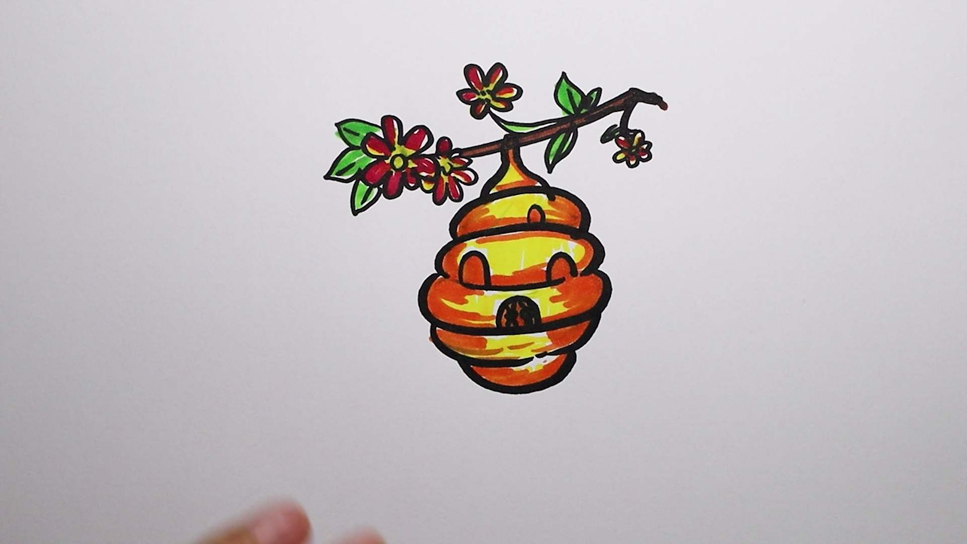 蜂巢怎样画?超简单哦