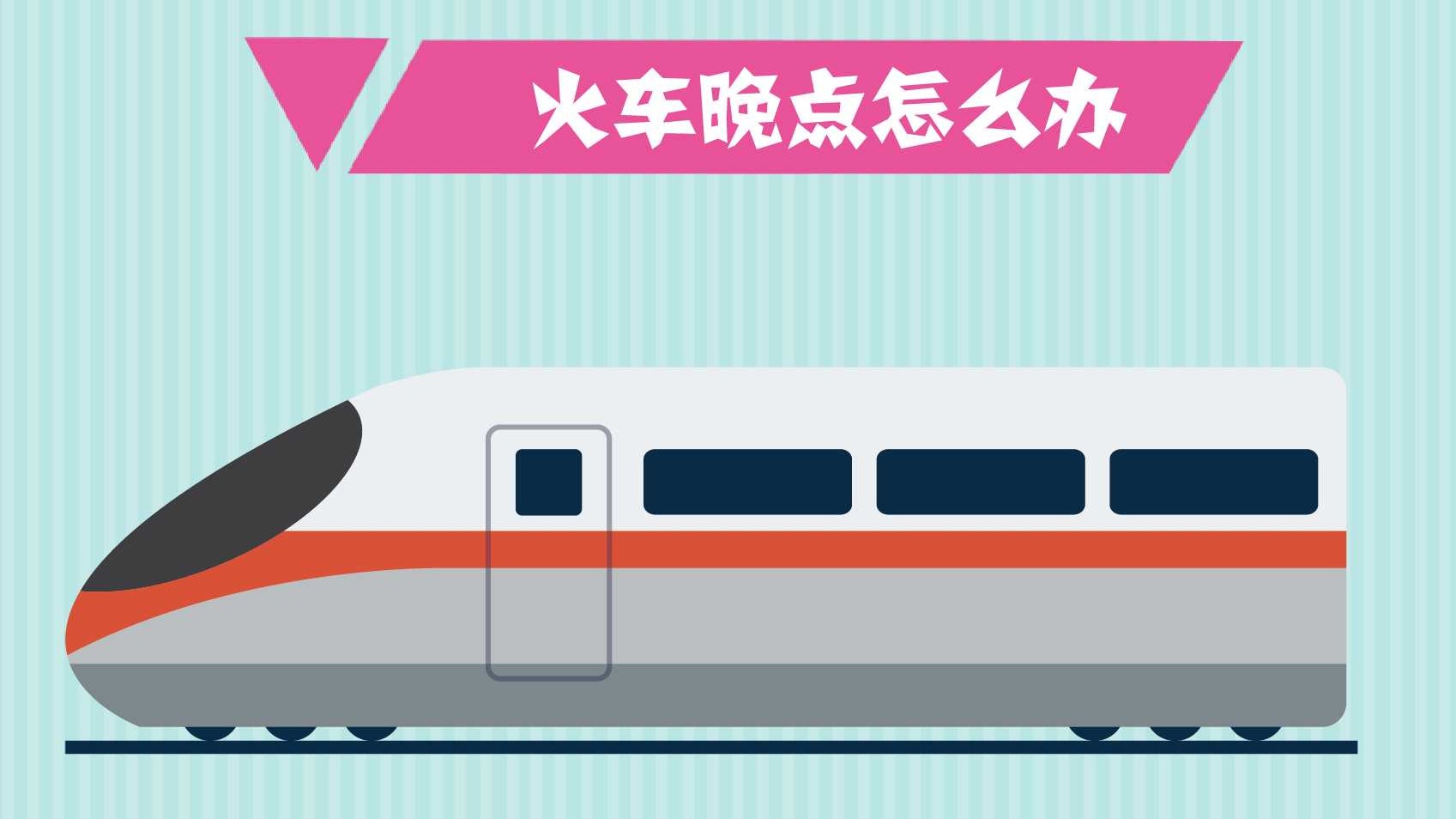 火车晚点怎么办