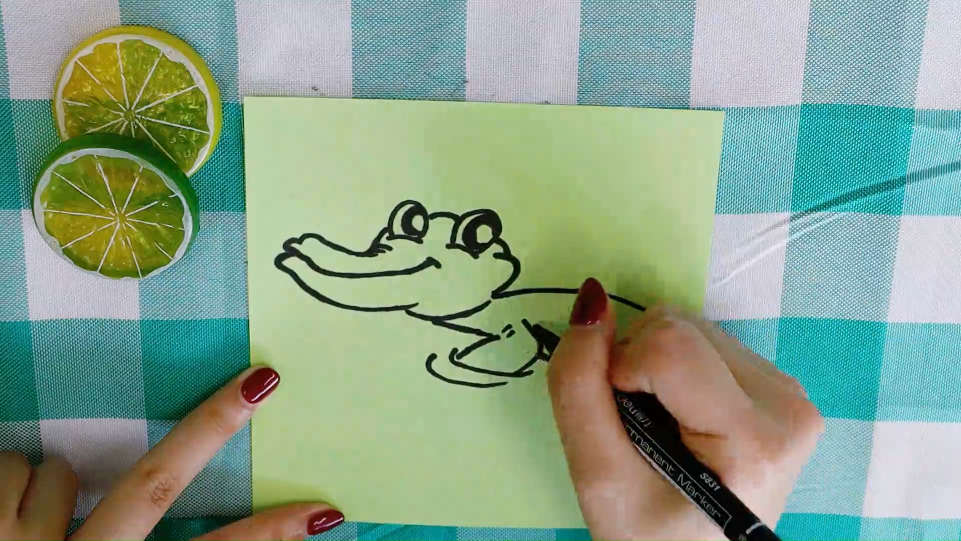 帝鳄怎样画?