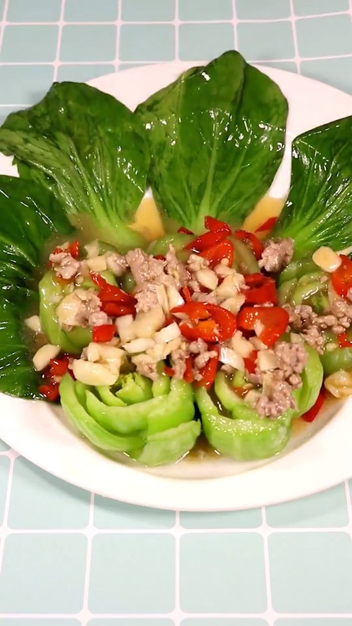 肉末油菜怎么做?