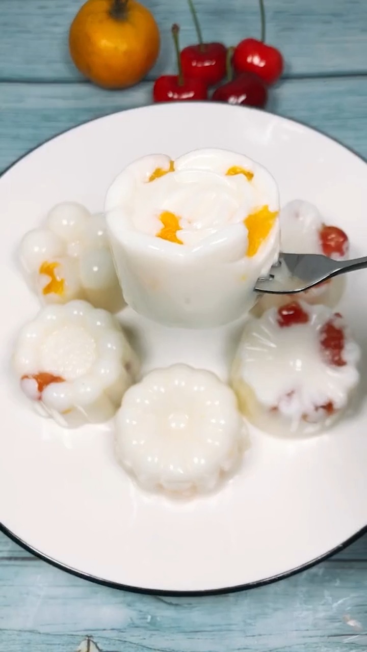 牛奶果冻怎么做?