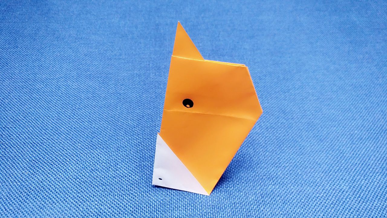 折纸马脸几分钟学会