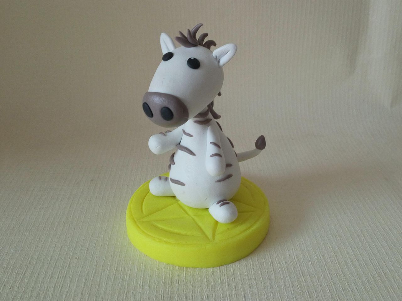 超轻粘土斑马简易教程